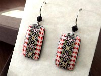 Ukrainian Easter Egg Pysanky Eggshell Jewelry By So Jeo : pysanky pysanka ukrainian easter egg batik art eggshell jewelry pendants earrings drop dangle etched flowers gift women accessories accessory pendant necklace bail crystal finding sterling silver filled sojeo flowers celtic purple white red pink brown green purple orange cream burgundy magenta teal turqoise crows crow blue black so jeo art handmade